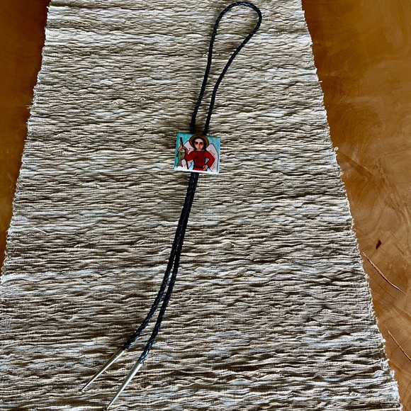 Handmade Unique Wearable Art Bolo Tie - Picture 2 of 7